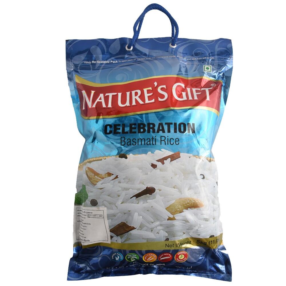 Nature's Gift Basmati Rice Celebration 5 Kg