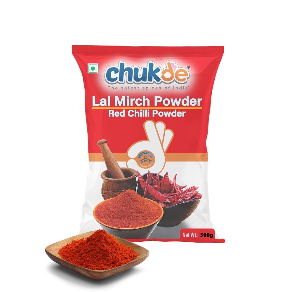 Chuk De Red Chili Powder ( Lal Mirch ) 500 Gram