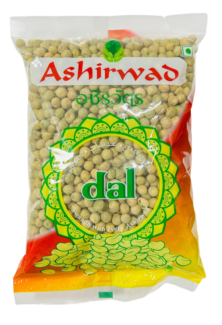 Ashirwad Green Mutter 500 GMS
