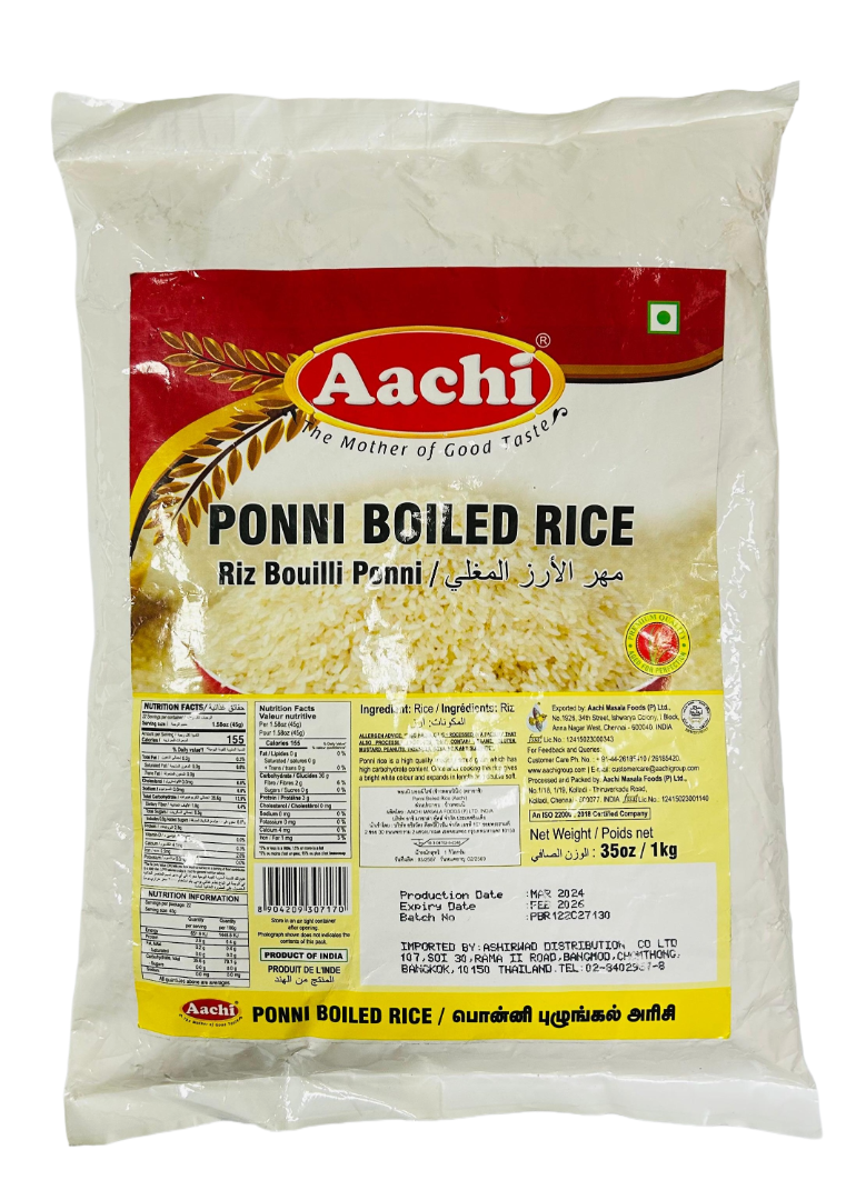Aachi Ponni Boiled Rice 1 KG