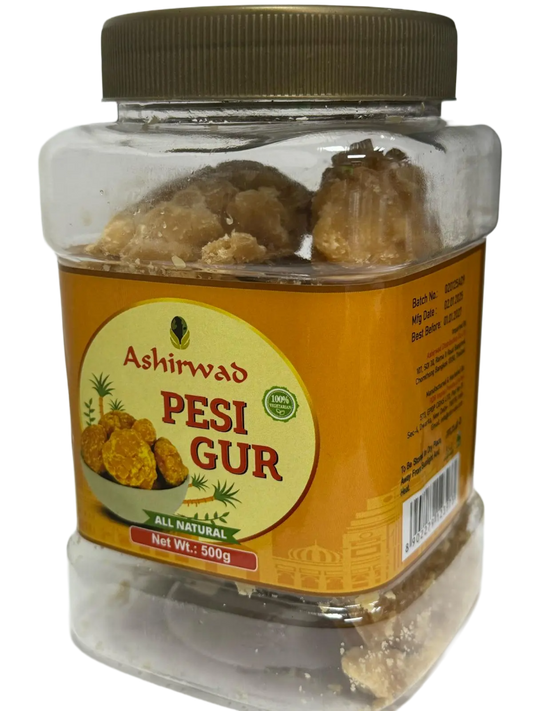 Ashirwad Pesi Gur ( Jaggery ) 500g