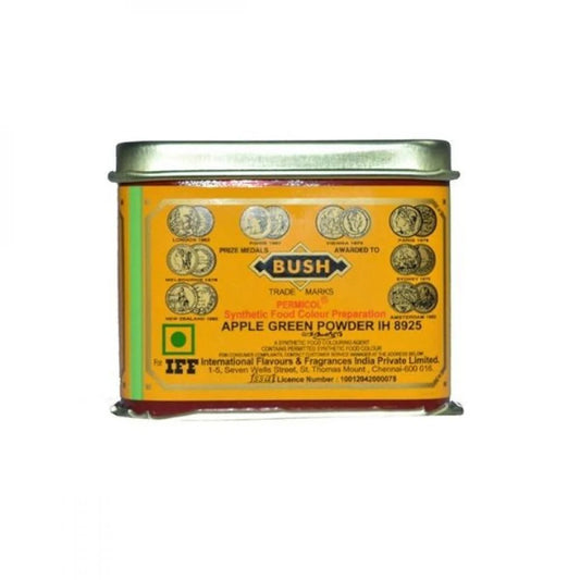 ผงแอปเปิลเขียวบุช ( สีเขียว ) 100 กรัม