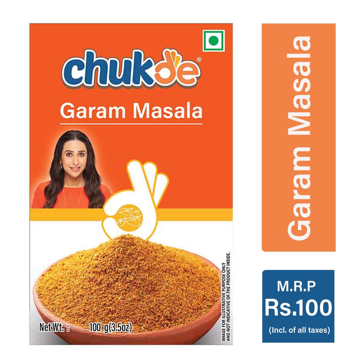 Chuk De Garam Masala Powder 100 Gram