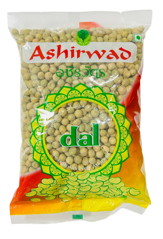 Ashirwad Green Mutter 500 GMS