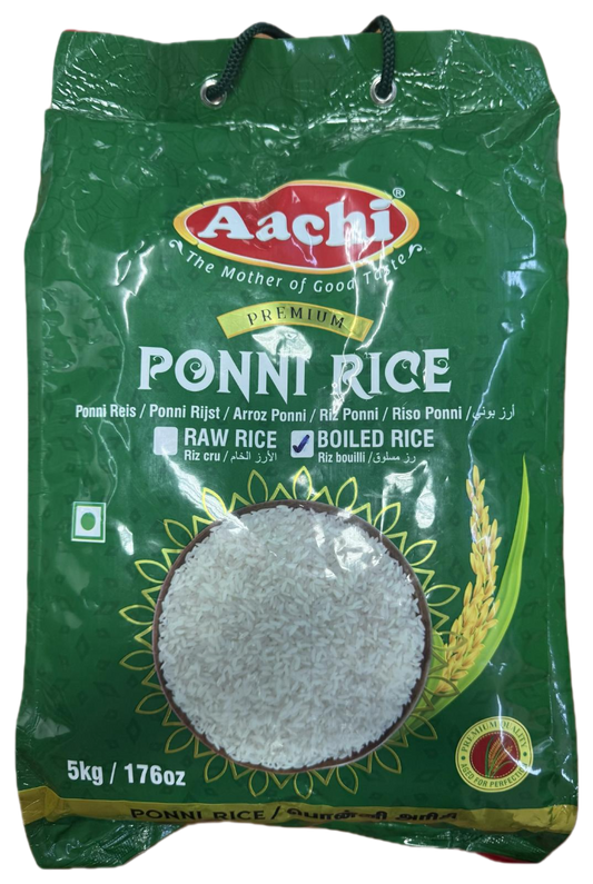 Aachi Ponni Boiled Rice 5 kG
