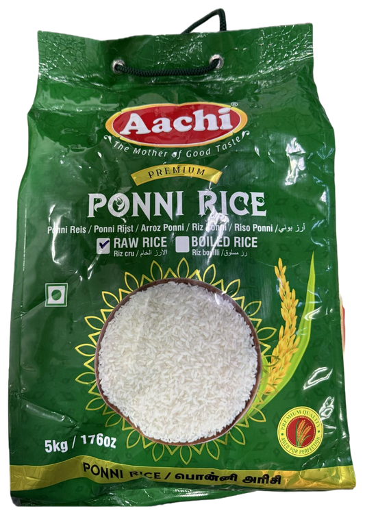 Aachi Ponni Raw Rice 5 KG