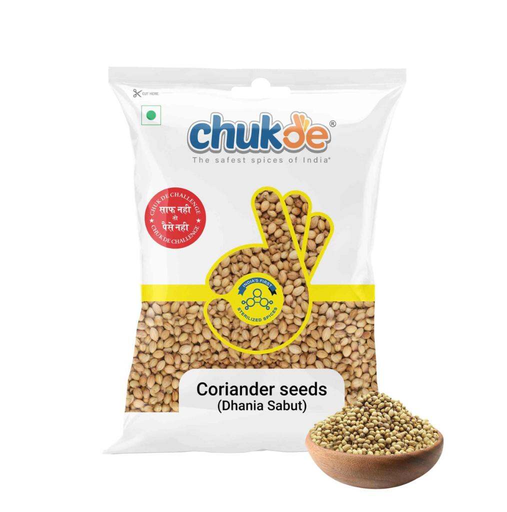 Chuk De Dhaniya Sabut ( Coriander Whole ) 100 Gram